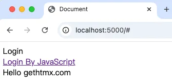 Hello gethtmx.com